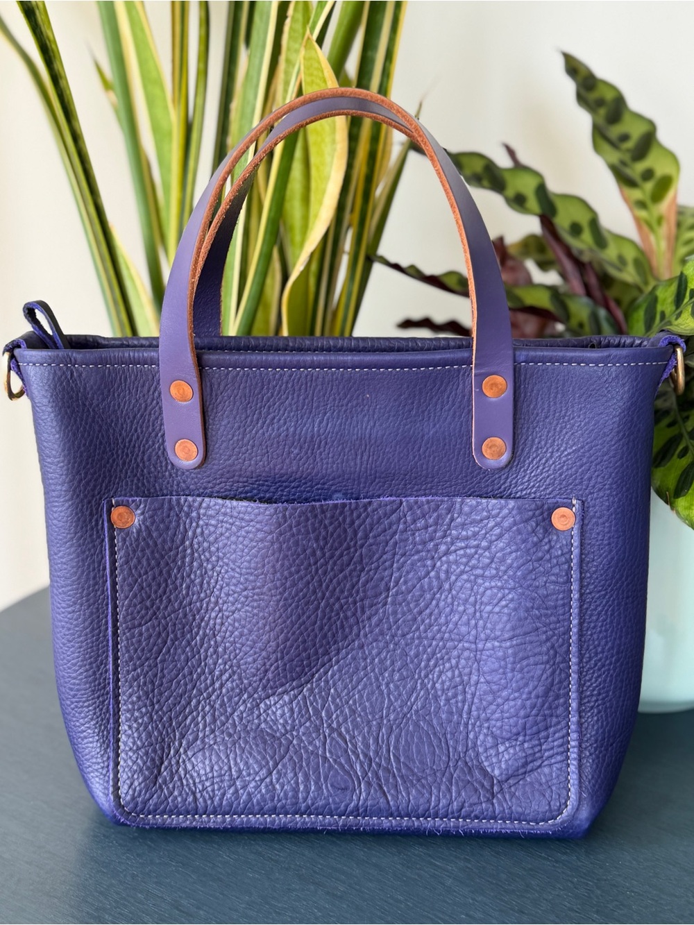 KMM & Co. Violet Cypress Mini Travel Tote